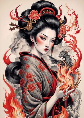 Geisha japan