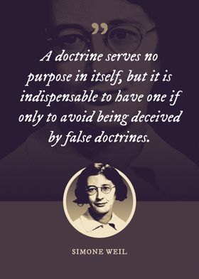 A doctrine serves no