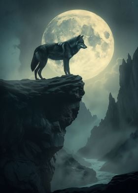 Majestic Lone Wolf