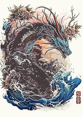 Japan Dragon Art