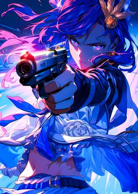 Shooter Anime Girl