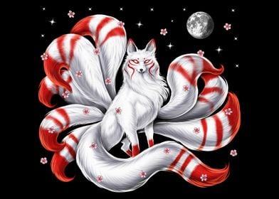 Japanese Kitsune Fox