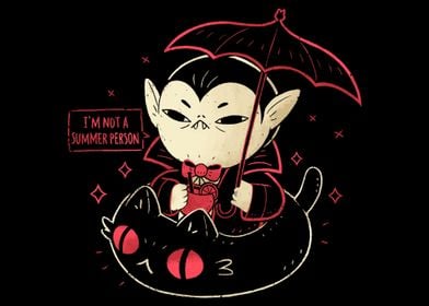 Cute Vampire Hates Summer