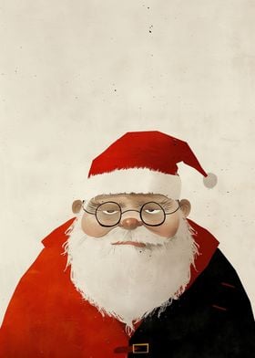 Tired Santa