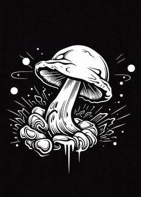 Mushroom Drawing