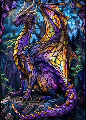 Purple woods dragon