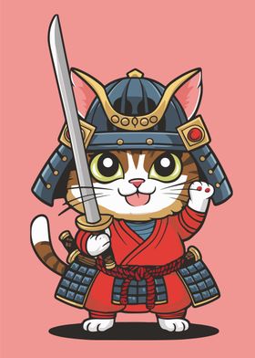 Samurai Cat 