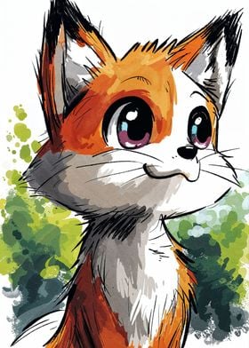 Curious Fox Art