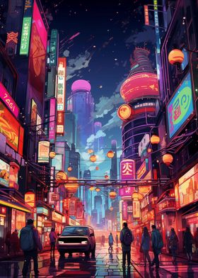 Cyberpunk Night City