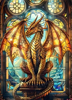 Gold Cathedral dragon