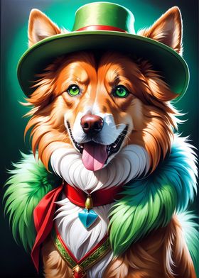 Dog with Hat