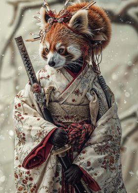 Red Panda Geisha