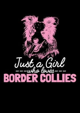 Border Collie Dog Dad Mom