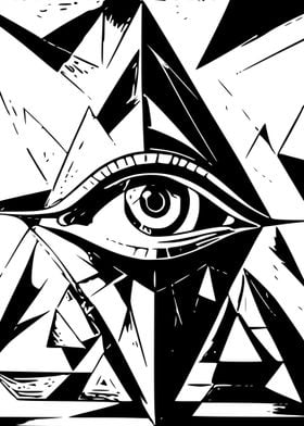 Illuminati Eye Picasso