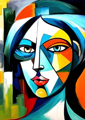 Abstract Woman