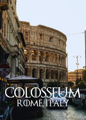 Colosseum Of Rome Italy