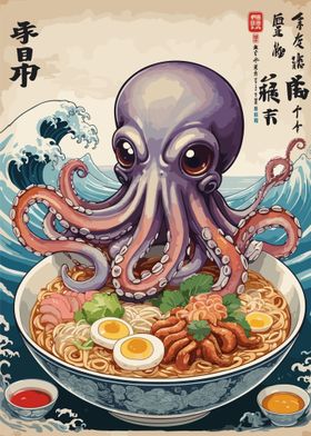 Kanagawa Octopus Ramen