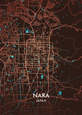 Nara City Map