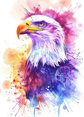 Majestic Eagle in Color