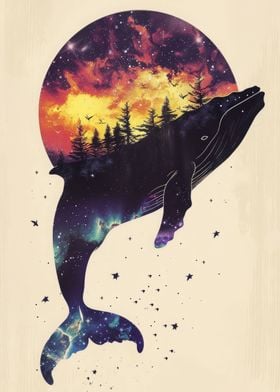 Whale Silhouette Galaxy