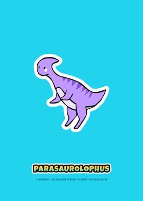 Cute Parasaurolophus