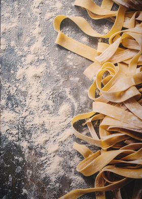 Pasta noodle preparation