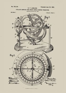 Stellar Compass Patent