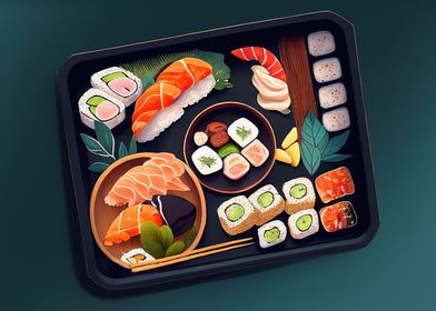 A sushi trail version 3