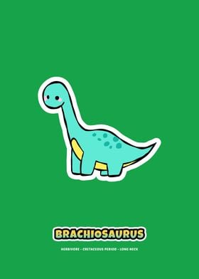 cute Brontosaurus