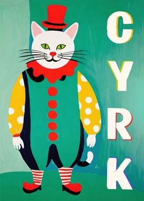 Polish Circus Poster Cyrk