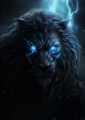 angry lion king