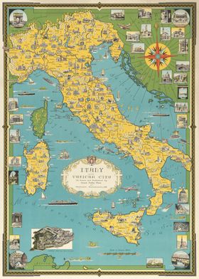 Italy map