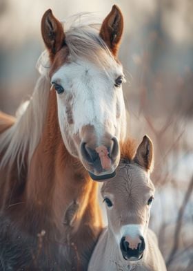 Horse Animal Family