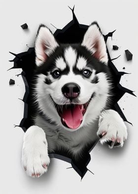 Siberian Husky Dog