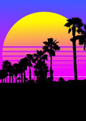 Summer synthwave