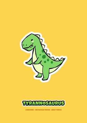 Cute Tyrannosaurus