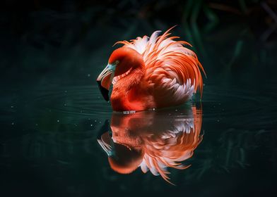 Lonely Flamingo