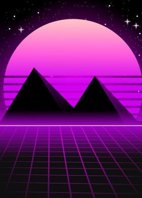 Pyramids retro