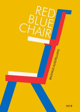 Red Blue Chair Bauhaus