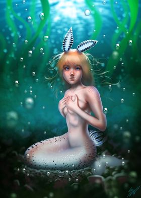 Sea Bunny Mermaid