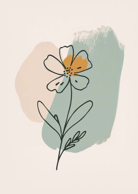 minimalist flower