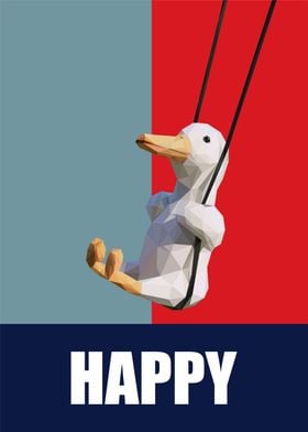 happy swing duck meme