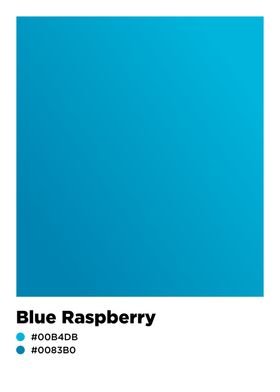blue raspberry colorart