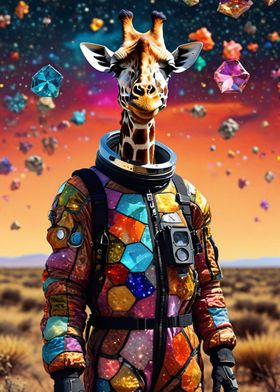 Giraffe Astronaut