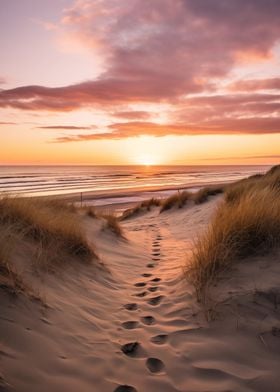 Beach sunset