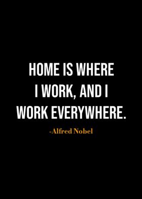 Alfred Nobel quotes 