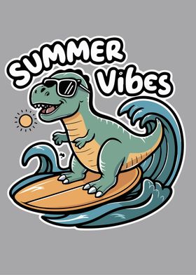  Summer Vibes dino