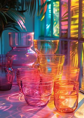 Colorful Drinkware