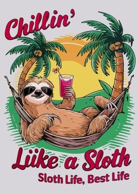 Sloth Life Summer Edition