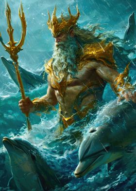 Poseidon from Greek Myth